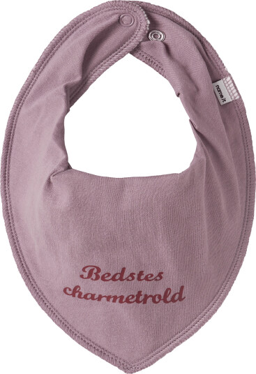 name it Nbnytta Scarf Bib - Purple - ONE SIZE