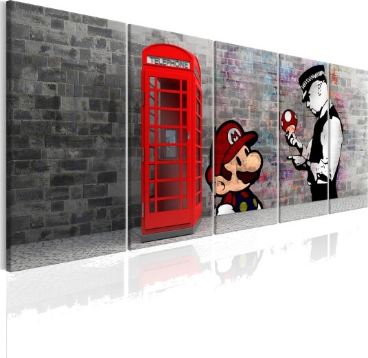 Bilde Brick Graffiti 225x90 Artgeist sp. z o. o.