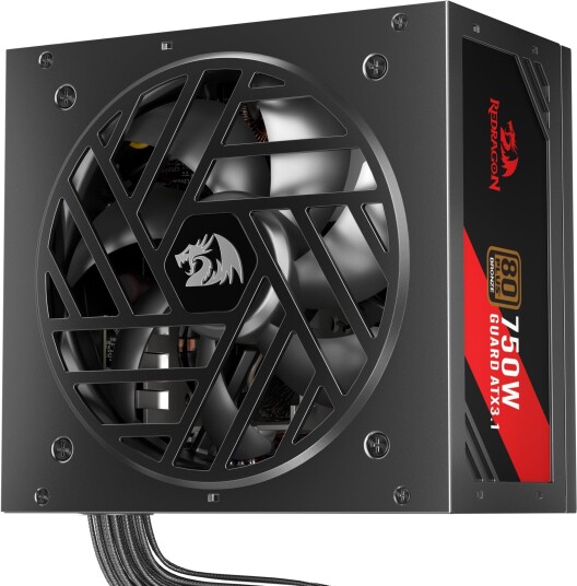 Redragon Guard GC GU03P Strømforsyning 750W ATX 3.1 Redragon Guard GC GU03P Strømforsyning 750W ATX 3.1