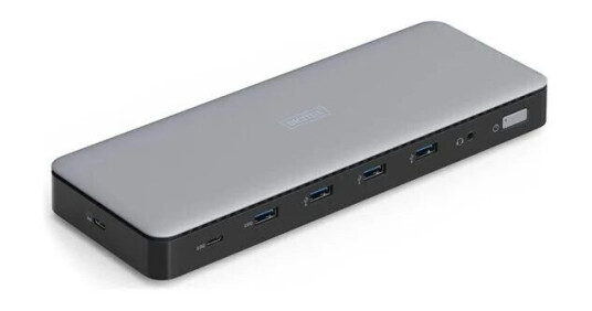 DIGITUS - docking station - USB-C - 2 x DP 3 x HDMI - 1GbE DIGITUS - docking station - USB-C - 2 x DP 3 x HDMI - 1GbE