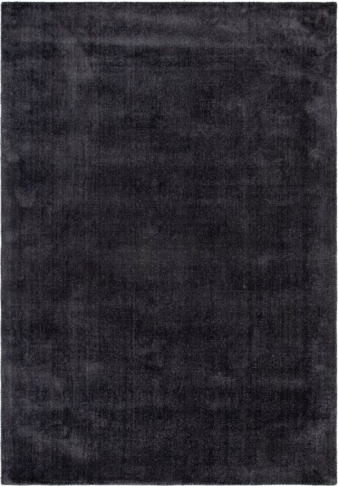 Recycled PET with viscose look svart Størrelse: 70 x 100 cm