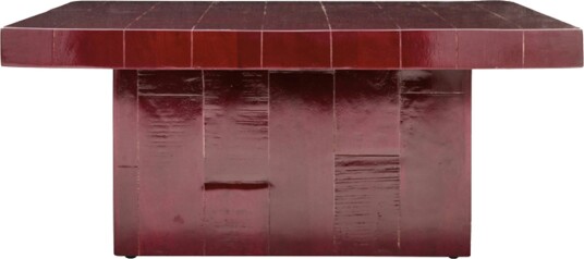 House Doctor Brick Salongbord 100x100 cm Rød