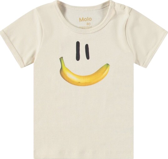 Molo T skjorte Easy Babynaner Smil Molo 1½ år (86) T skjorte Beige