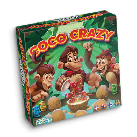 Coco Crazy Barnespill fra Game Play - Nordic Versjon Coco Crazy Barnespill fra Game Play - Nordic Versjon