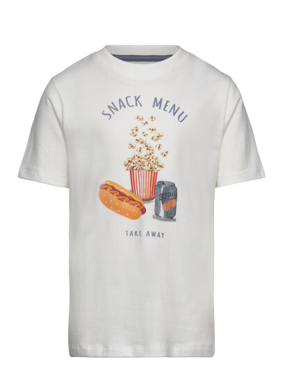 Minymo T-Shirt Ss White 104 Minymo T-Shirt Ss White 104