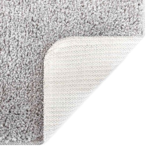 Badematte Rektangulær Grå 50x80 cm Polypropylen Sklisikker