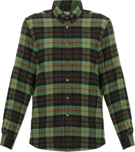 PS By Paul Smith Herre Skjorter Grønn L,