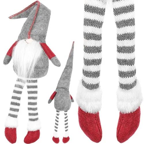 Ruhhy Julfigur Sittande Tomte Jul