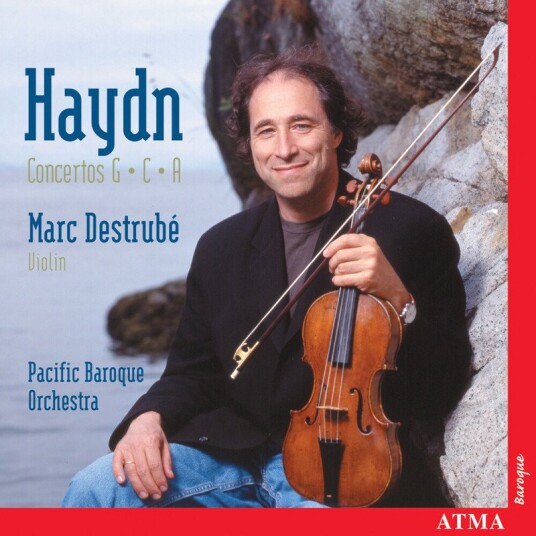 Invocation, Marc Destrube, Joseph Haydn, Pacific Baroque Orchestra  Violin Concertos  CD