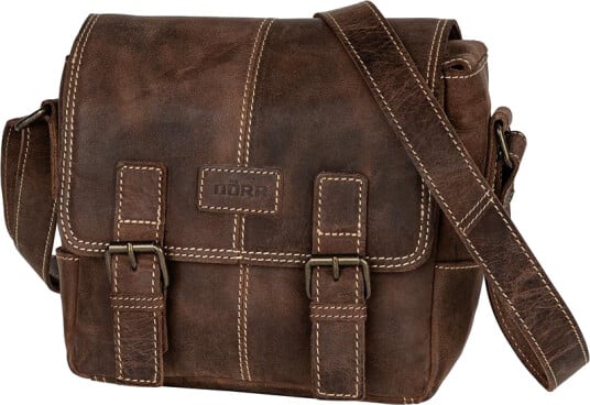 Dörr Cape Town Liten Kameraveske I Skinn Vintage Brun Dörr Cape Town Liten Kameraveske I Skinn Vintage Brun