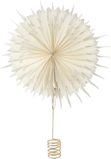 Scandi Living Dusk toppstjerne Hvit Ø10 cm Scandi Living Dusk toppstjerne Hvit Ø10 cm