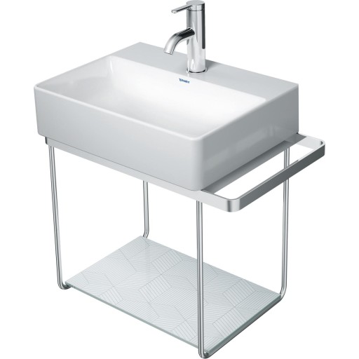 Duravit DuraSquare Metallkonsoll Til servant 073245, Krom