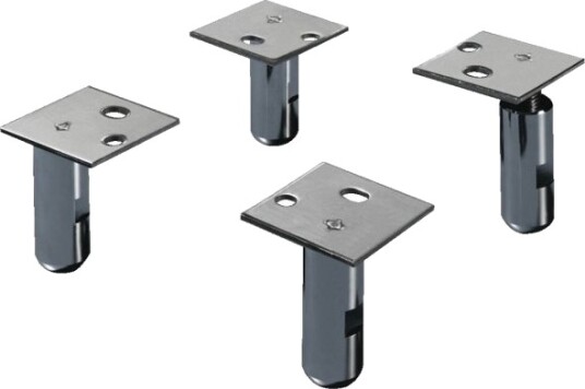 Rittal 2859.000 Rustfritt Stål Sølv 4 Stykker 2859000