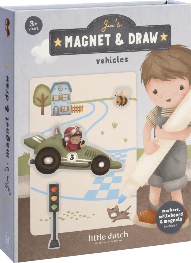 Little Dutch Jim Vehicles Magnetsett
