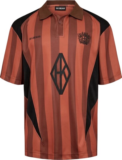 HAN Kjøbenhavn Football Tee RUSTY ORANGE L HAN Kjøbenhavn Football Tee RUSTY ORANGE L