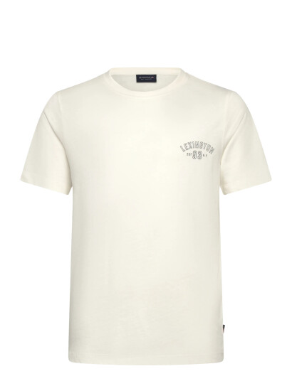 Lexington Clothing Noah Graphic Tee   Cream   146 152
