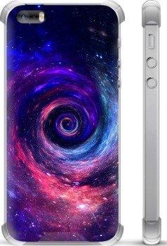 iPhone 5/5S/SE Hybrid-deksel - Galakse