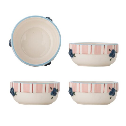 Bloomingville Carry Bowl Pink Ø 13.5 CM