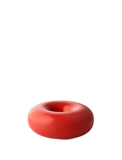 Studio About Bob Candle Holder, Small, Red - Red - Ø 10.5 CM