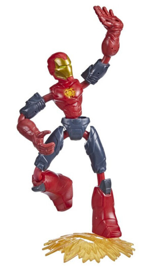Marvel Avengers Bend And Flex Missions Iron Man Ild-Oppdrag
