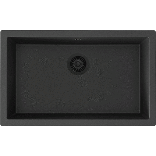 Lavabo Jupiter 800 kjøkkenvask, 75,6x46,6 cm, sort Lavabo Jupiter 800 kjøkkenvask, 75,6x46,6 cm, sort