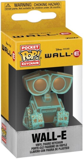 Funko Pocket Pop Keychain Wall E Wall E Patina 