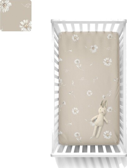 Babysteps Laken Til Sprinkelseng 60x120cm Goose Family