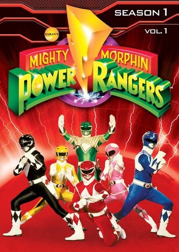 Mighty Morphin Power Rangers: Season One Vol One DVD