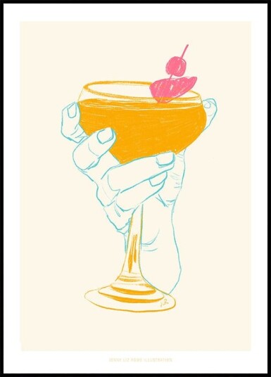Jlr Cocktail1 Plakat / 21x30cm