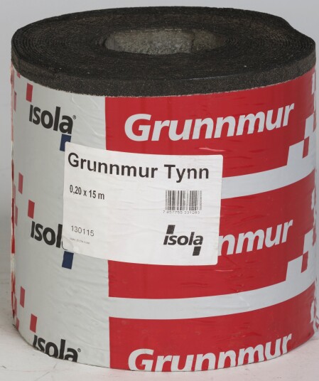 GRUNNMUR TYNN 0,20X15M ISOLA GRUNNMUR TYNN 0,20X15M ISOLA