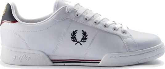 Fred Perry Herre Sko Hvit 46 EU,