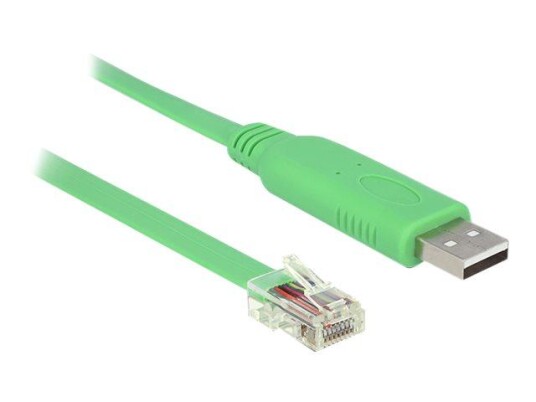 Delock USB / seriell-kabel - USB til RJ-45 - 1.8 m