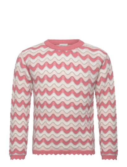 Minymo Pullover Ls Knit Pink 122
