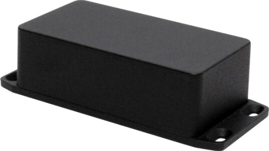 Hammond Electronics 1590B2flbk Universalkapsling 112 X 60 X 38 Støpt Aluminium Svart 1 Stk