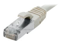 Exertis Koblingskabel Rj-45 Hann Til Rj-45 Hann 30 Cm Sftp Pimf Cat 6A Halogenfri Formstøpt Uten Hindringer Grå