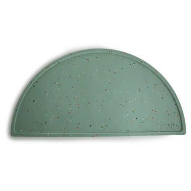 mushie Placemat silikon, Cambridge Blue Confetti