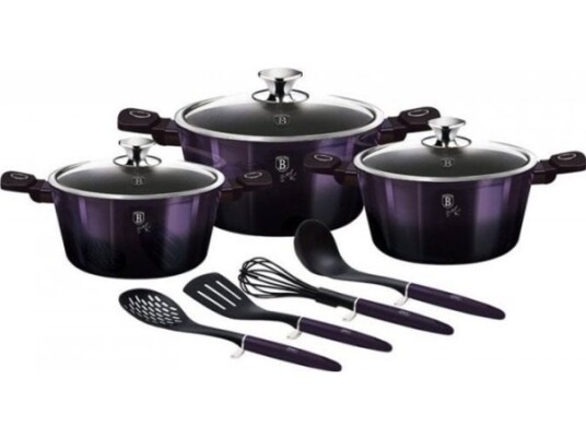 Berlinger Haus Pots 10 Stk. Berlinger Haus Bh 7141 Lilla Berlinger Haus Pots 10 Stk. Berlinger Haus Bh 7141 Lilla