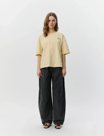 Sofie Schnoor Verasw Boxy T Shirt Yellow M Sofie Schnoor Verasw Boxy T Shirt Yellow M
