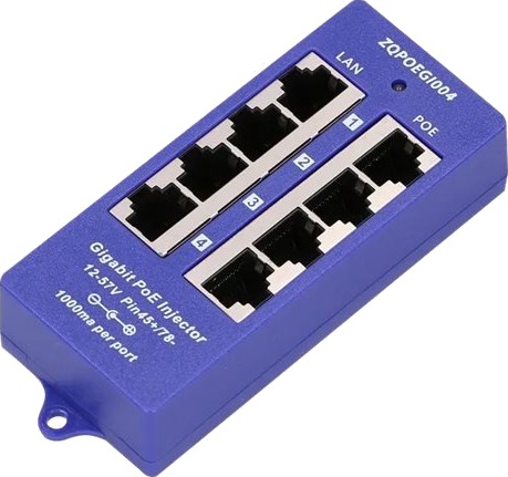 Extralink Strøminjektor Output-Stikforbindelser: 4 No Power Supply. Extralink Strøminjektor Output-Stikforbindelser: 4 No Power Supply.
