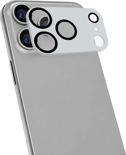 Celly - Kamerabeskyttelse CameraPro iPhone 18 Pro/17 Pro Silver - Sølv