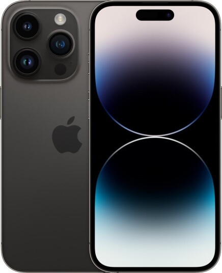 Apple iPhone 14 Pro 512GB Svart med 6,1" OLED, 48MP kamera og 5G Apple iPhone 14 Pro 512GB Svart med 6,1" OLED, 48MP kamera og 5G