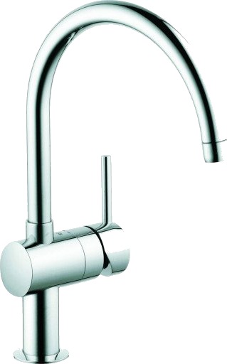 Grohe Minta blandebatteri med C-formet kran (krom)