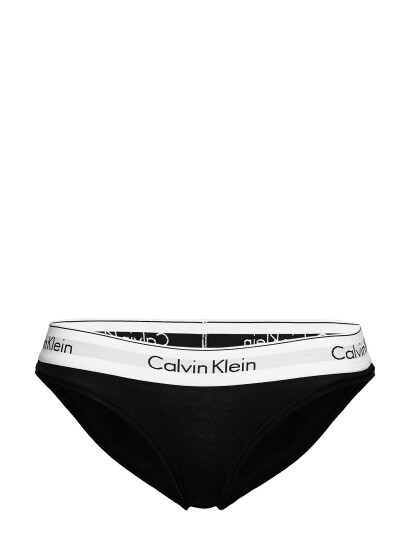 Calvin Truser Modern Cotton Bikini Briefs Svart Female L Calvin Truser Modern Cotton Bikini Briefs Svart Female L