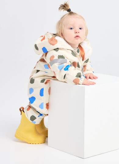 Nordbjørn Valdez Babydress Bone White 62
