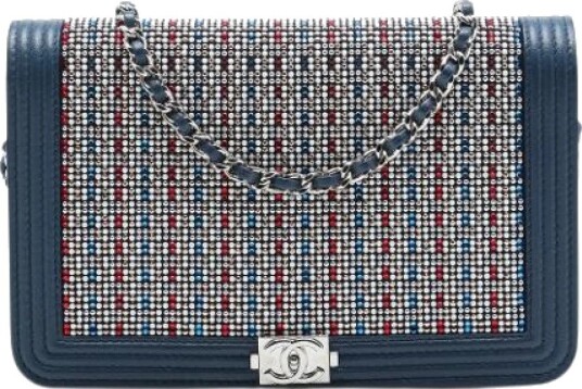 Chanel Vintage Dame Pre owned Blå ONE SIZE,