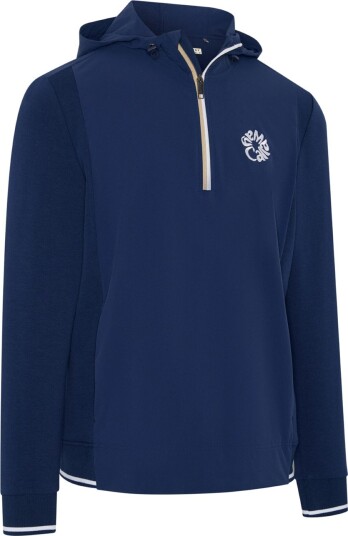 Callaway Legacy Mixed Media Hooded Golfgenser herre Medieval Blue Small