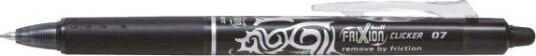 Pilot Automatic Rollerball Pen Frixion Clicker Svart (Wp1839)