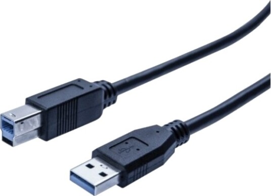 Tecline 532465 2 M Usb A Usb B Usb 3.2 Gen 1 3.1 Gen 1 Svart