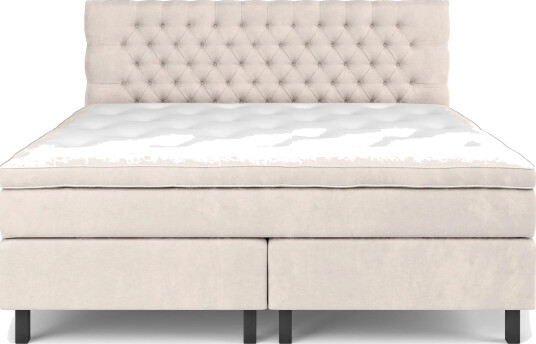 Celine Sengepakke 210x210 cm Beige/Fløyel