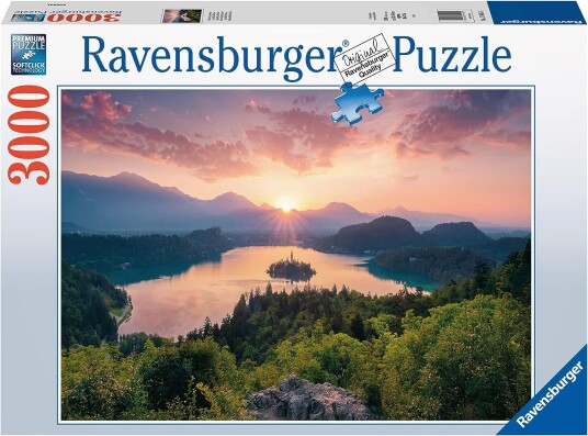 Ravensburger Puslespill 3000 Lake Bled Slovenia Ravensburger